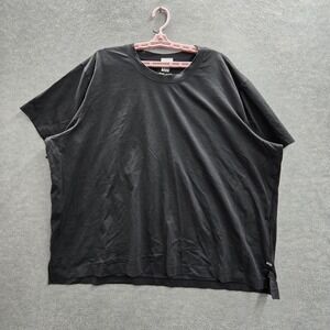 REI Co-Op Men Shirt 3X LARGE Black Outdoor Hiking Short Sleeve